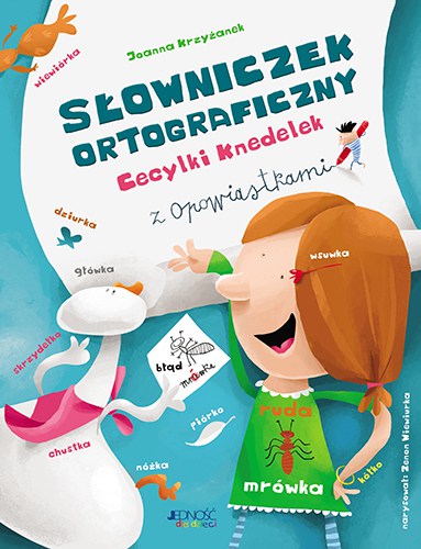 Slowniczek ortograficzny Cecylki Knedelek okladka max